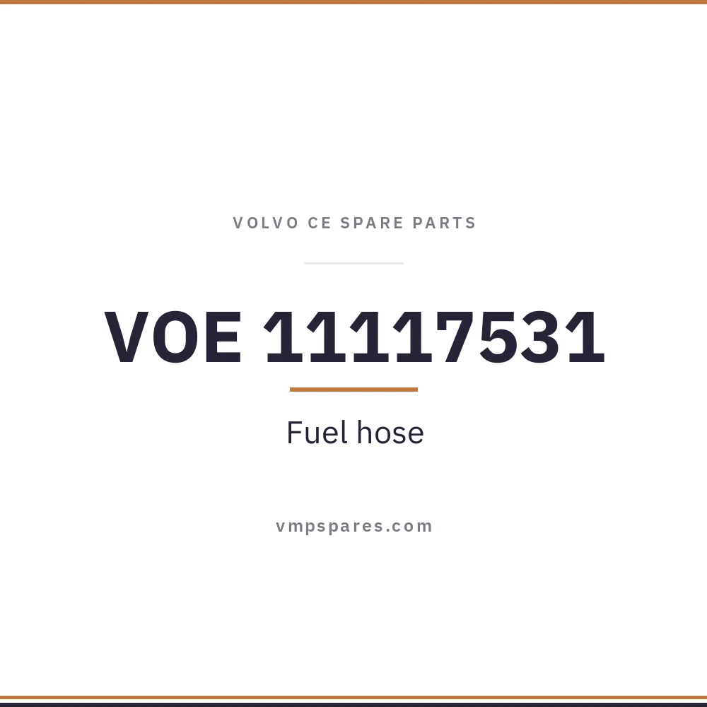 VOE 11117531 – Fuel hose