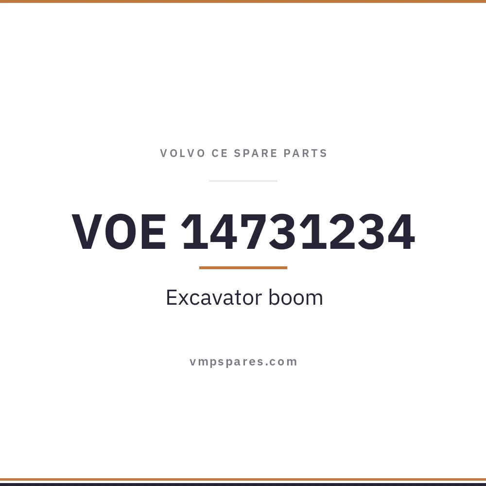 VOE 14731234 – Excavator boom
