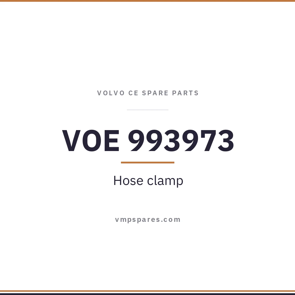 VOE 993973 – Hose clamp
