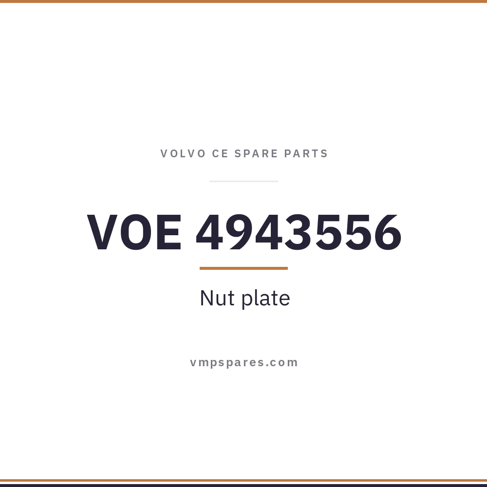 VOE 4943556 – Nut plate