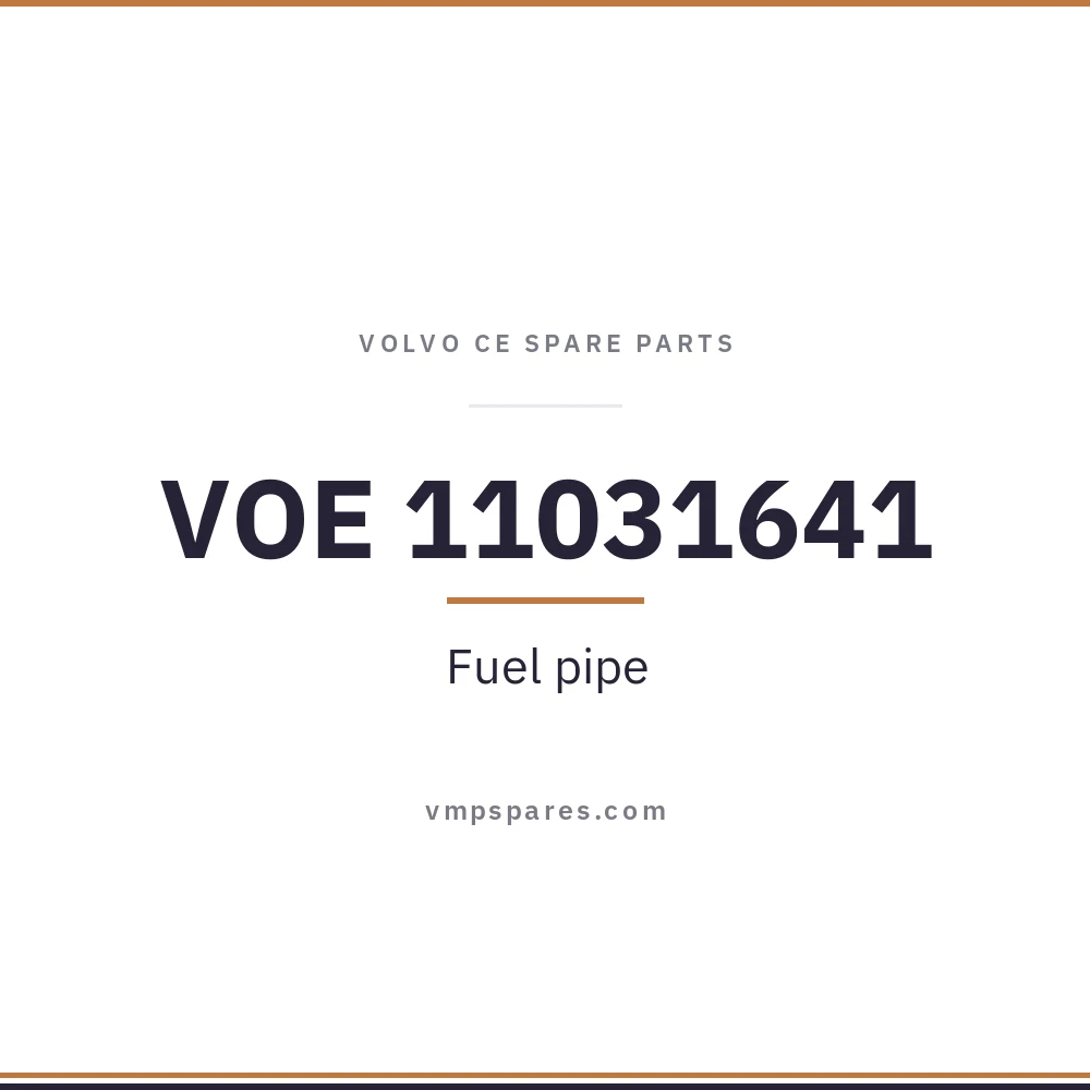 VOE 11031641 – Fuel pipe