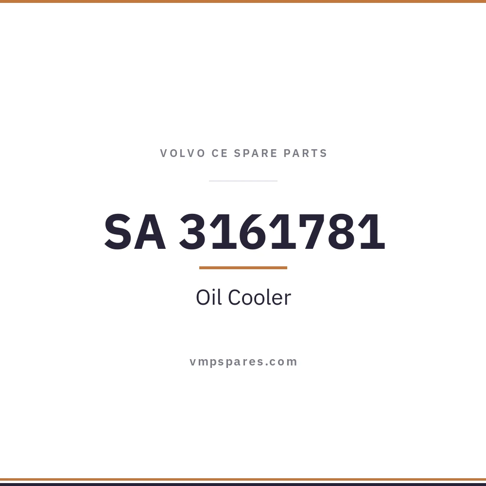 SA 3161781 – Oil Cooler