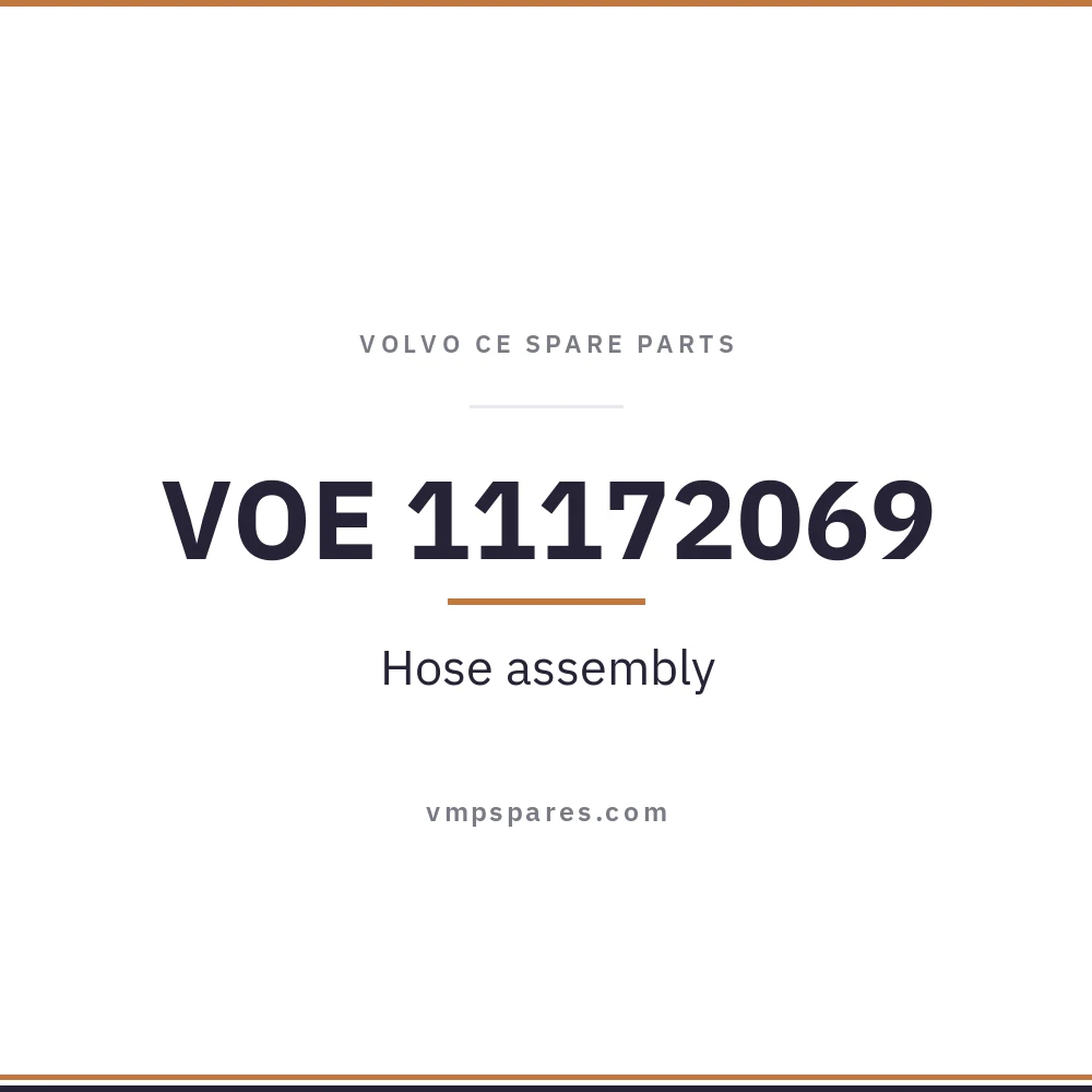 VOE 11172069 – Hose assembly