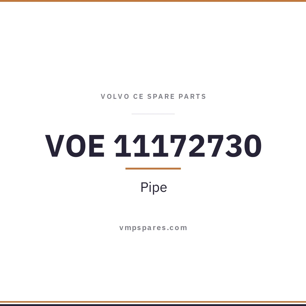VOE 11172730 – Pipe