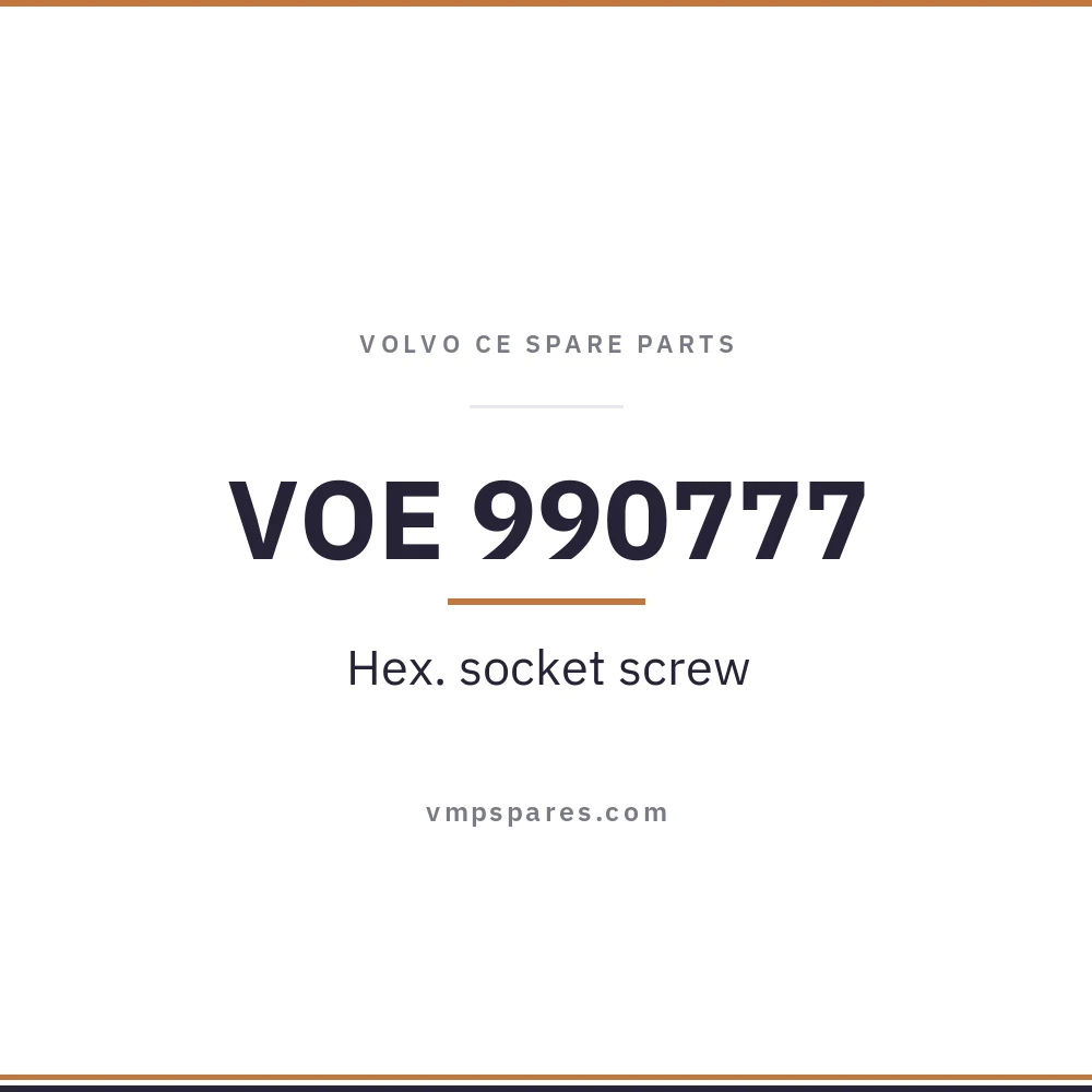 VOE 990777 – Hex. socket screw