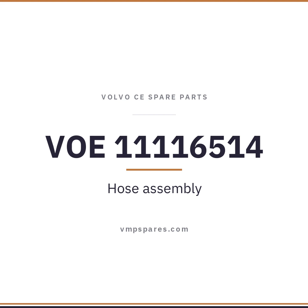 VOE 11116514 – Hose assembly