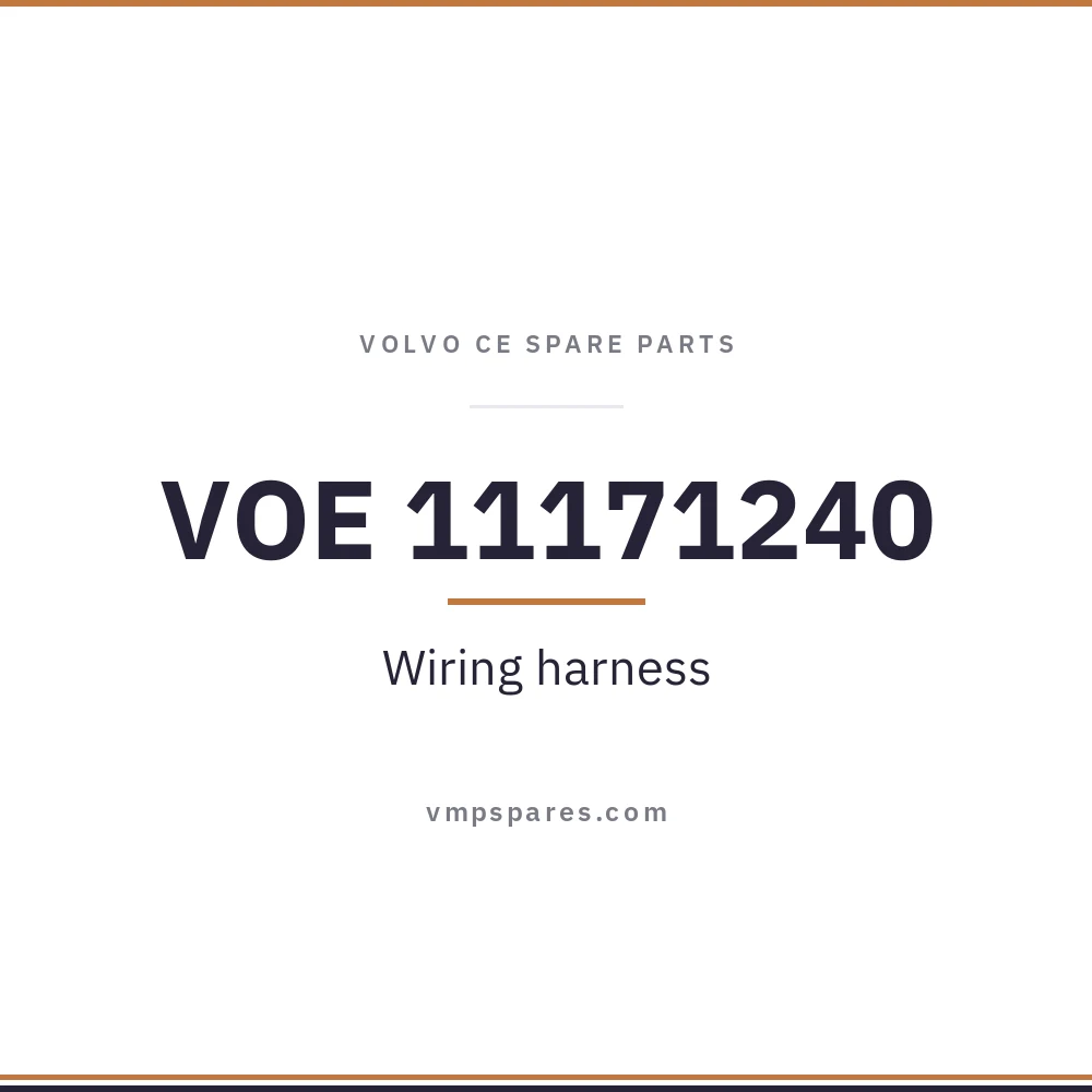 VOE 11171240 – Wiring harness