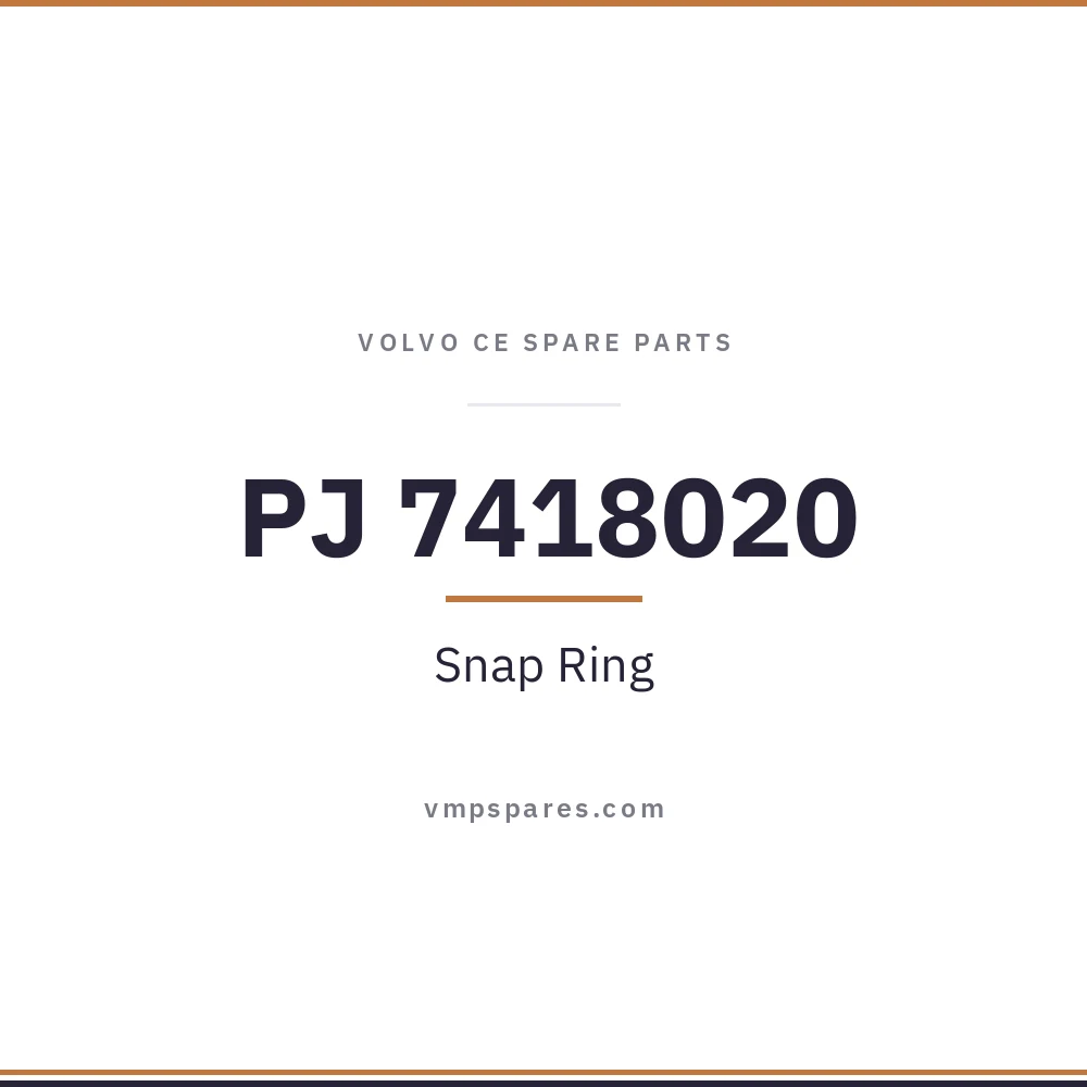 PJ 7418020 – Snap Ring