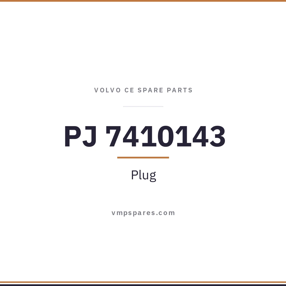 PJ 7410143 – Plug