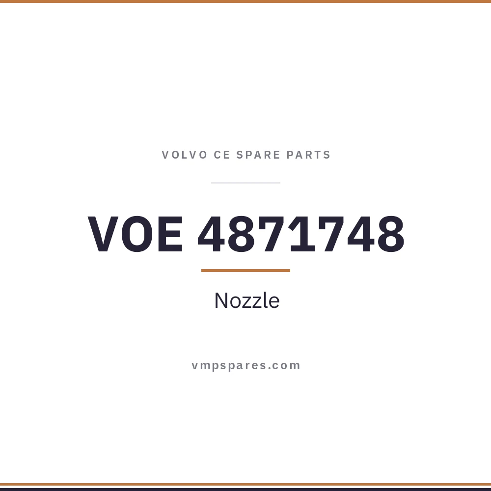VOE 4871748 – Nozzle