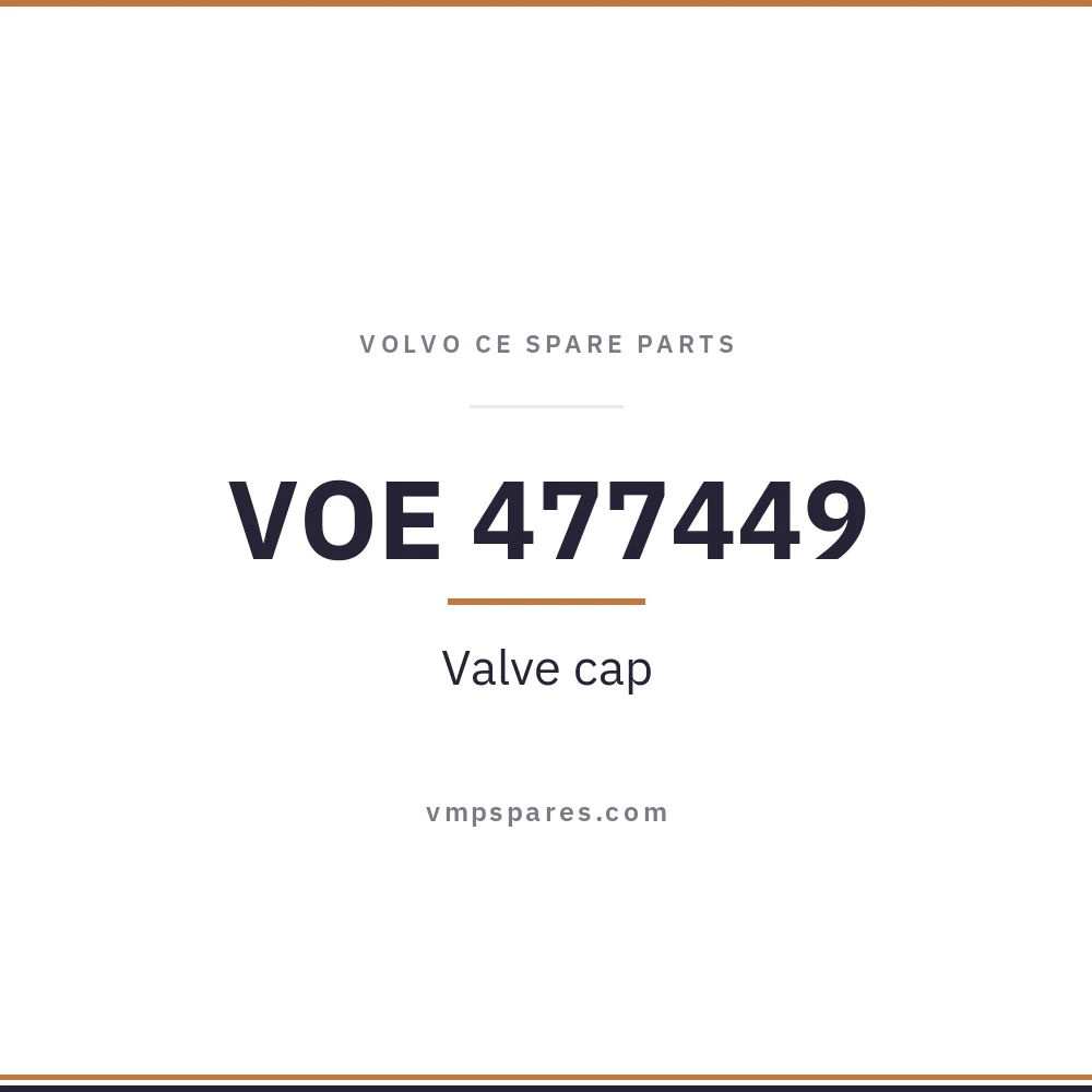 VOE 477449 – Valve cap