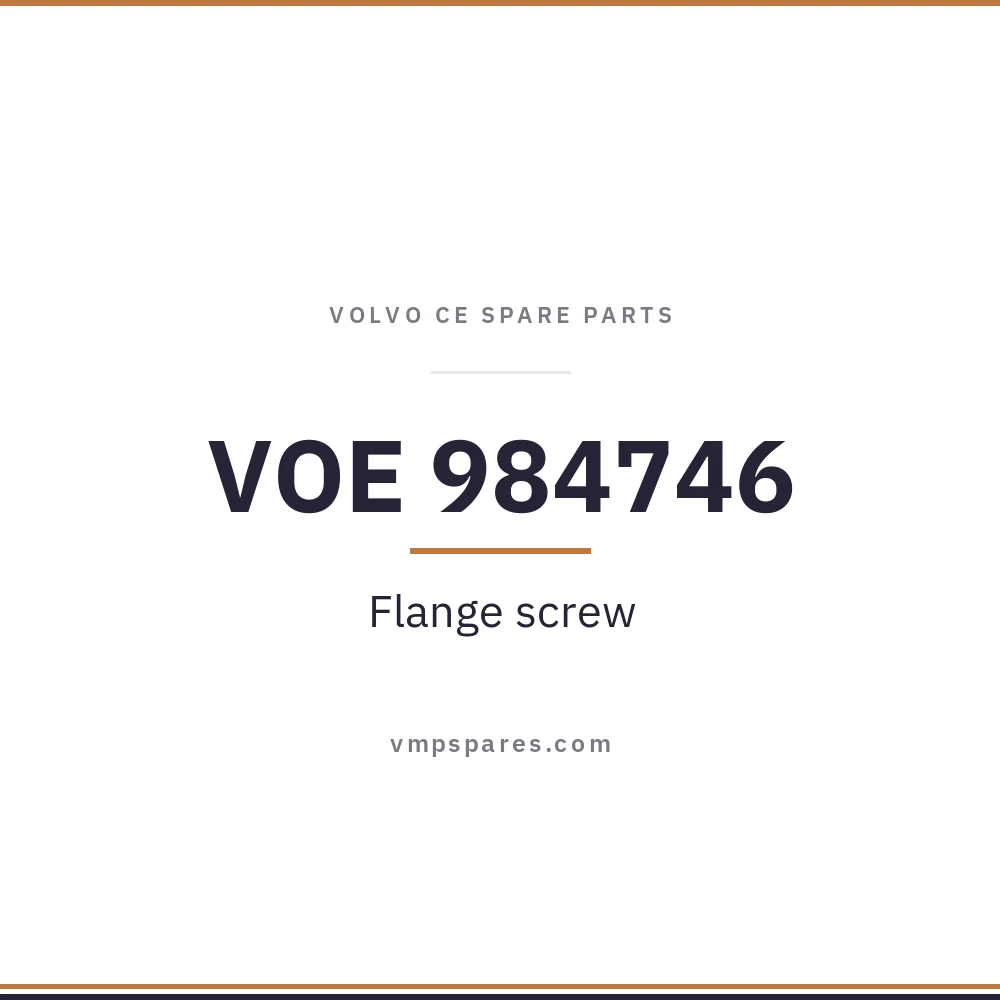 VOE 984746 – Flange screw