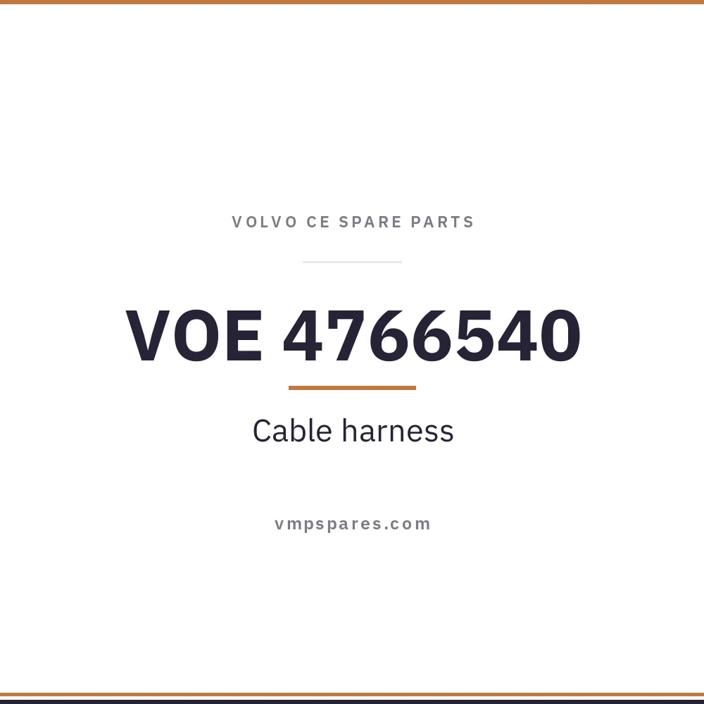 VOE 4766540 – Cable harness