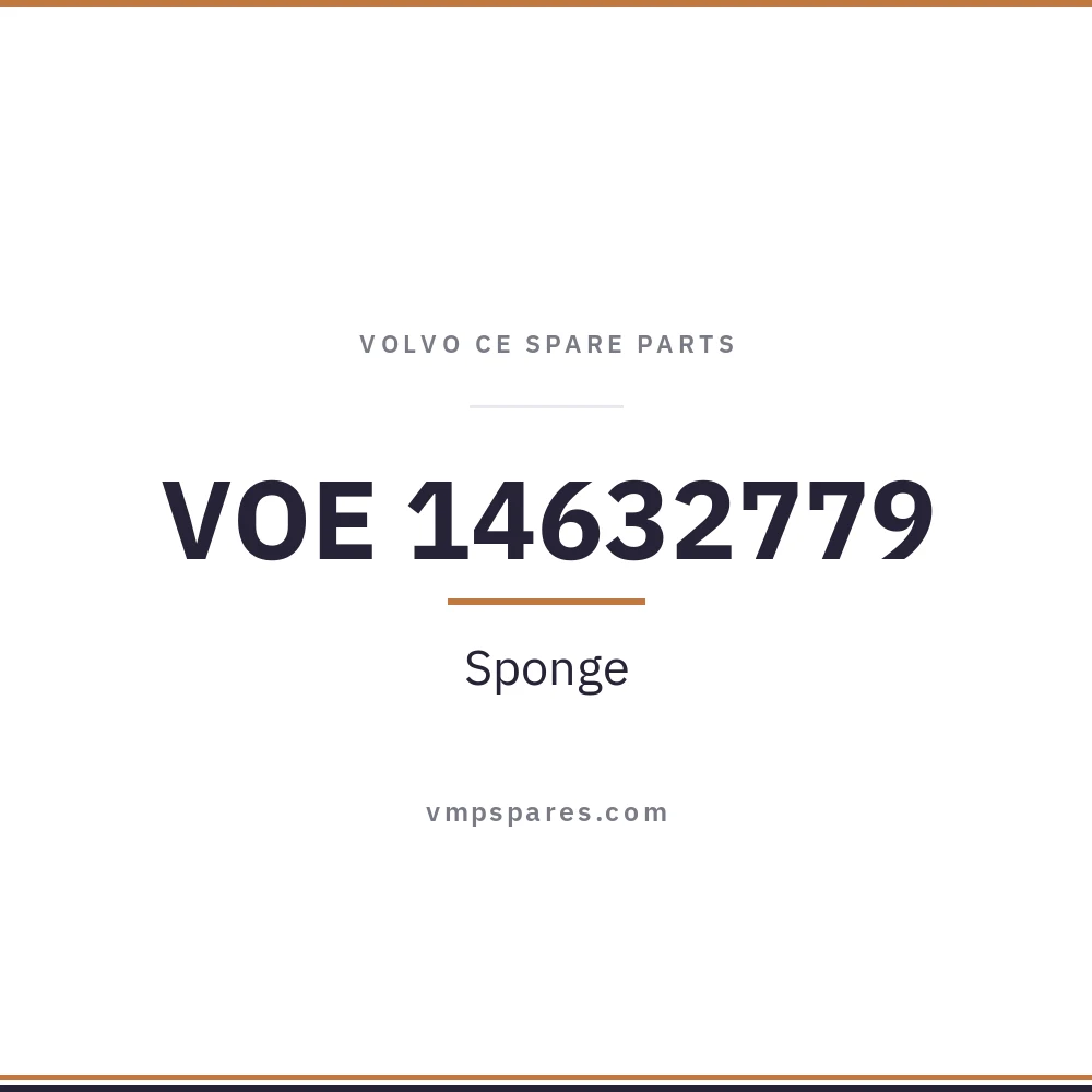 VOE 14632779 – Sponge