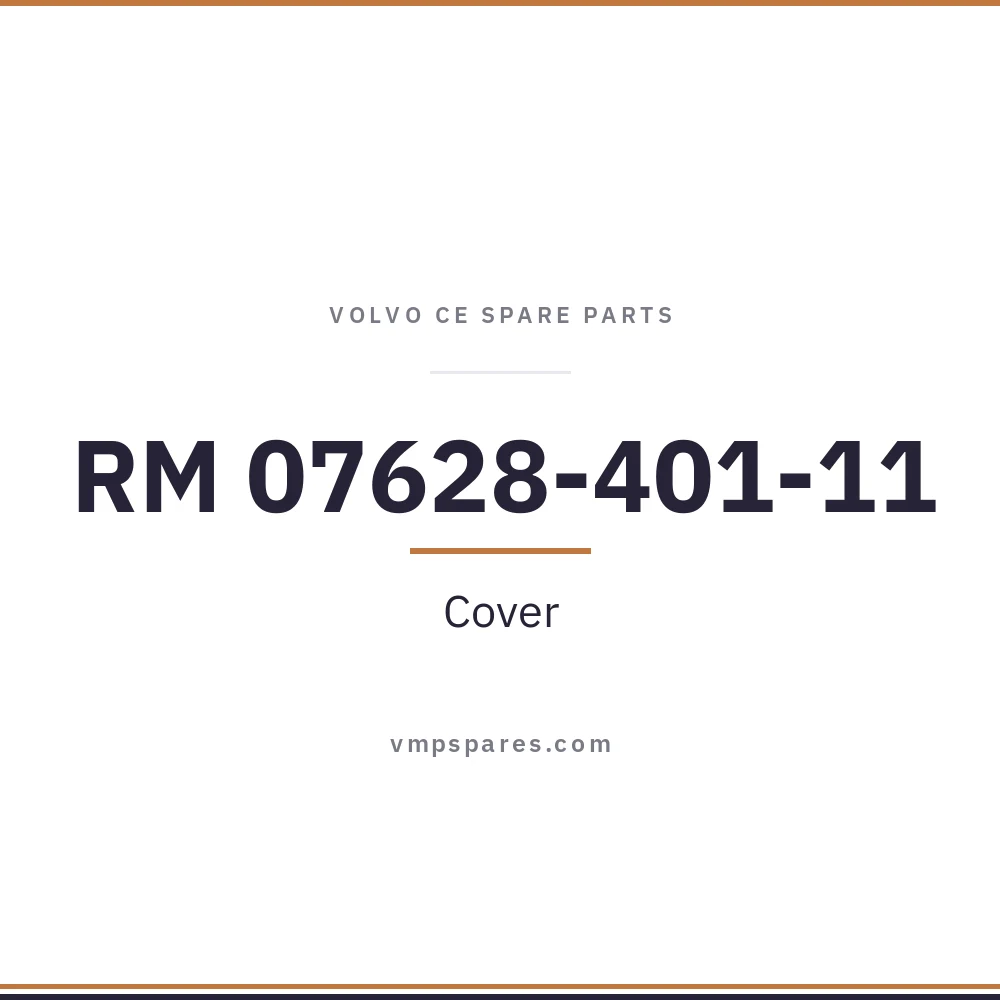 RM 07628-401-11 – Cover