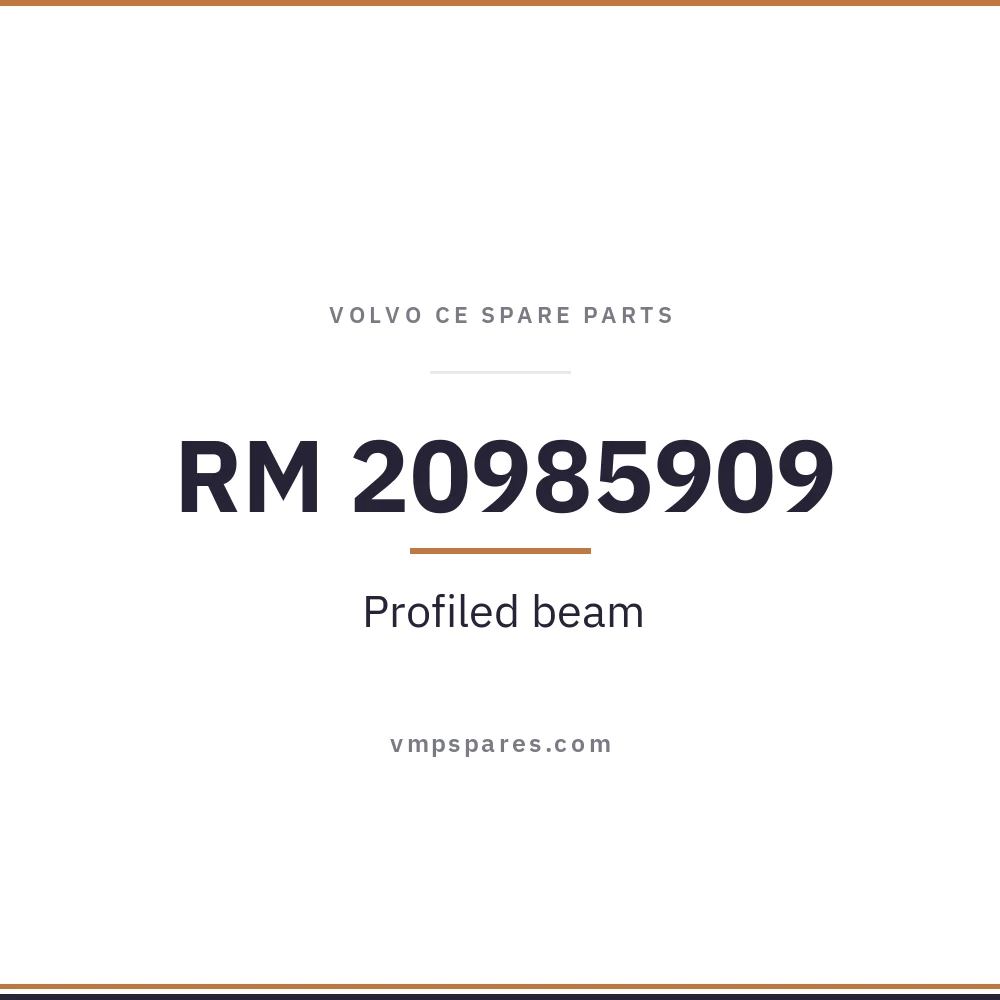 RM 20985909 – Profiled beam
