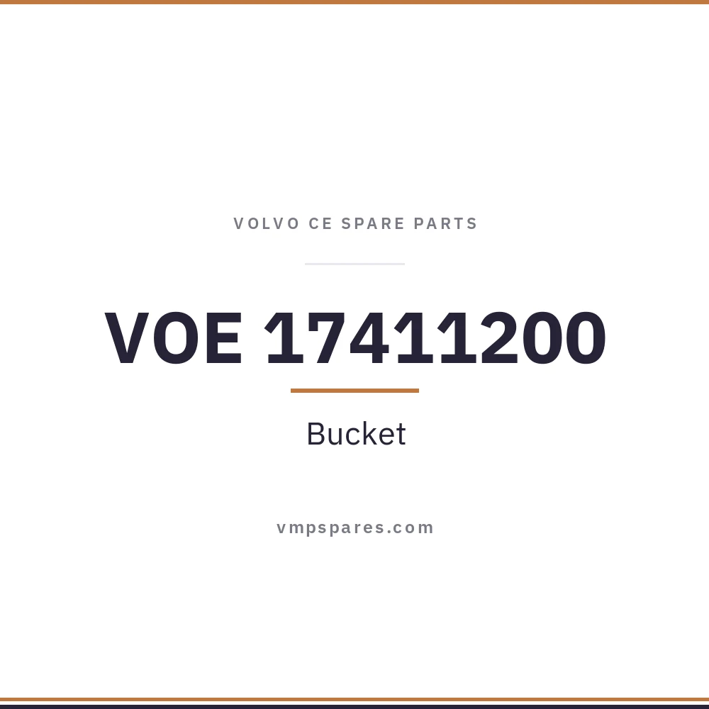 VOE 17411200 – Bucket