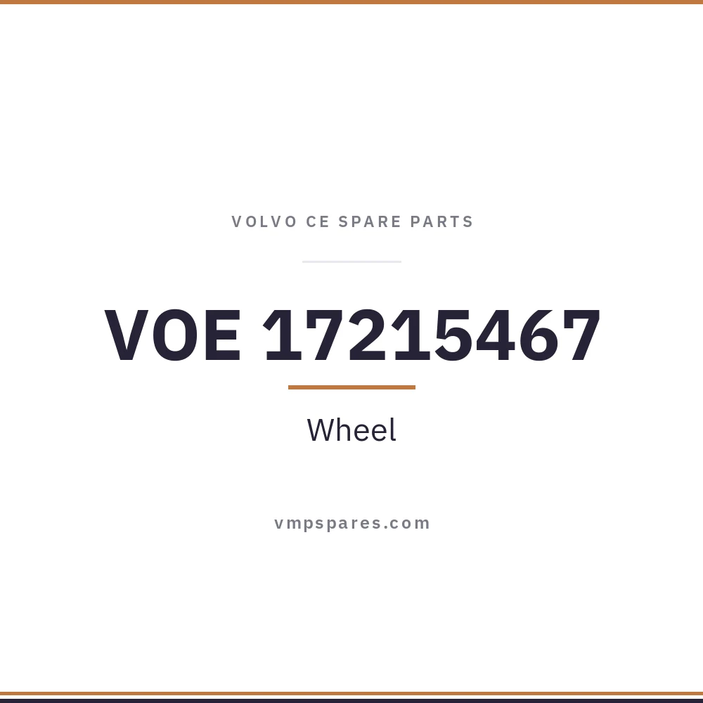 VOE 17215467 – Wheel