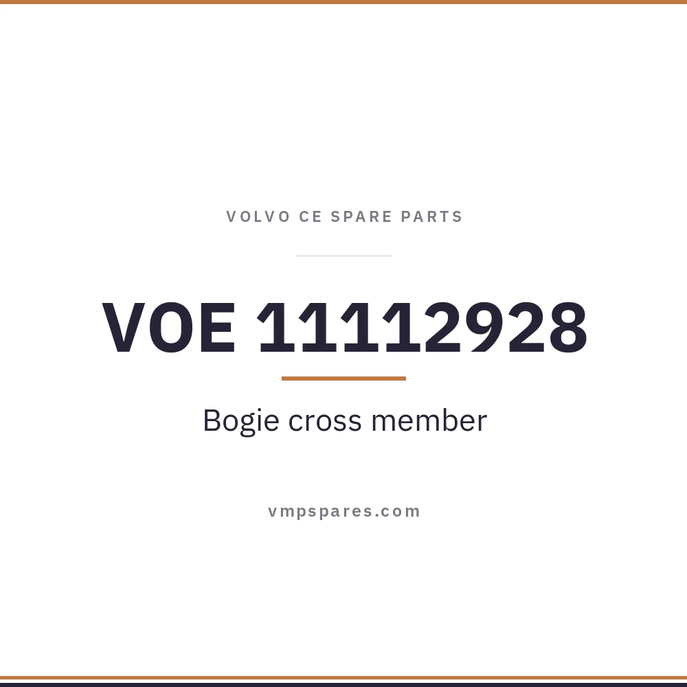VOE 11112928 – Bogie cross member