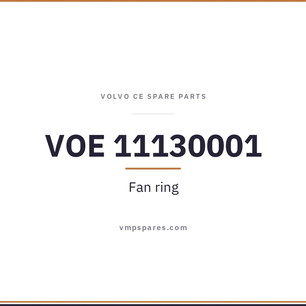 VOE 11130001 – Fan ring