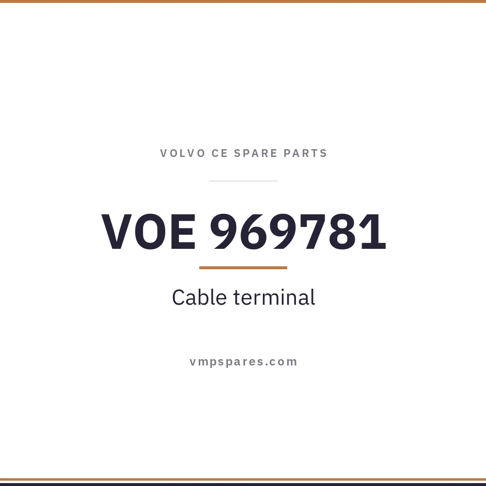 VOE 969781 – Cable terminal