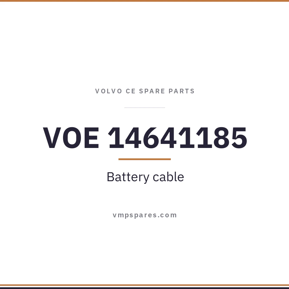 VOE 14641185 – Battery cable