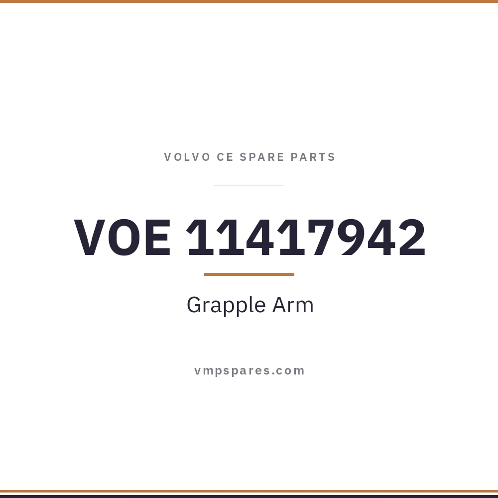 VOE 11417942 – Grapple Arm