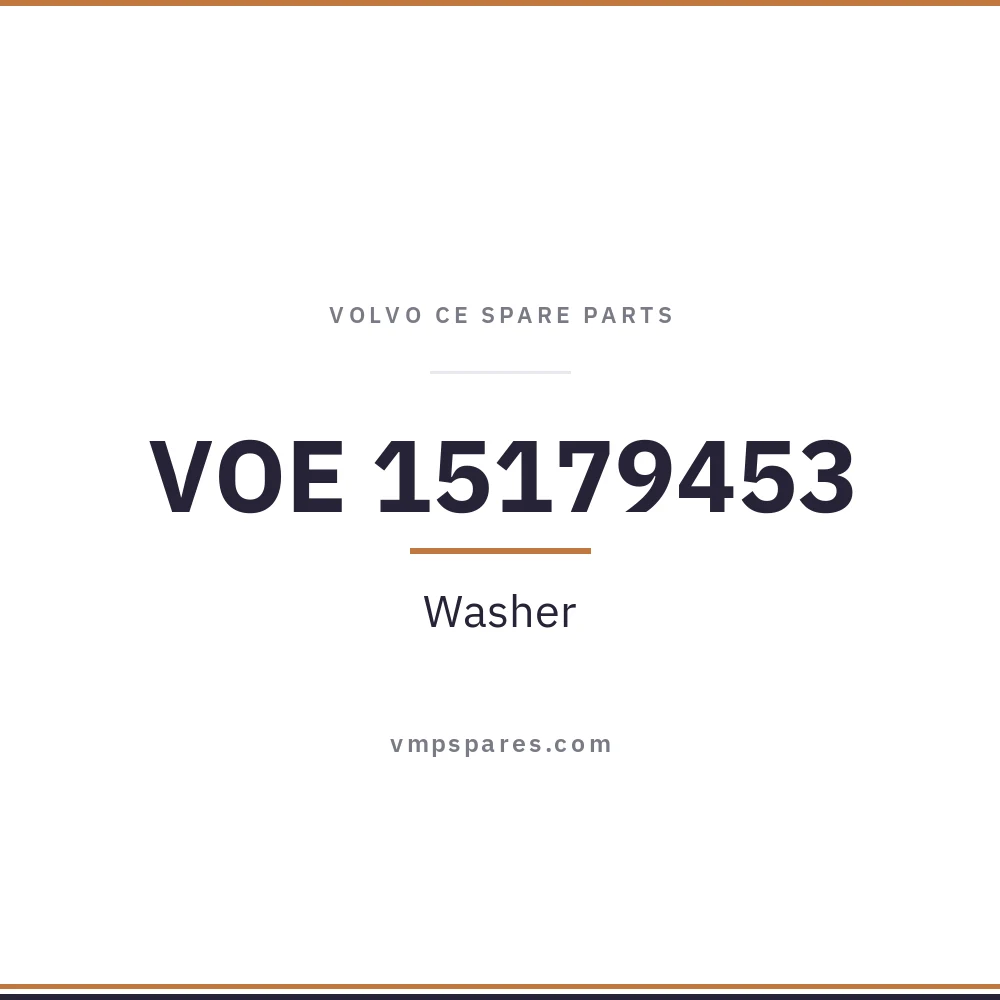 VOE 15179453 – Washer