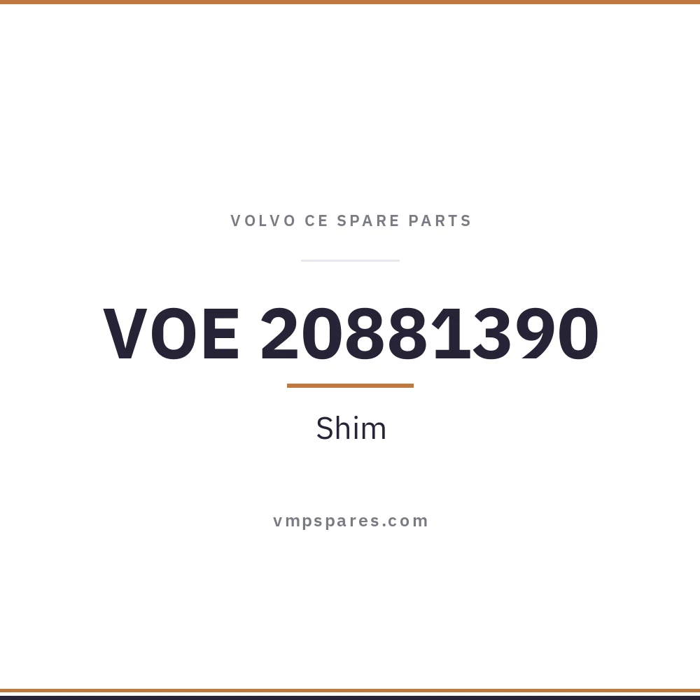 VOE 20881390 – Shim