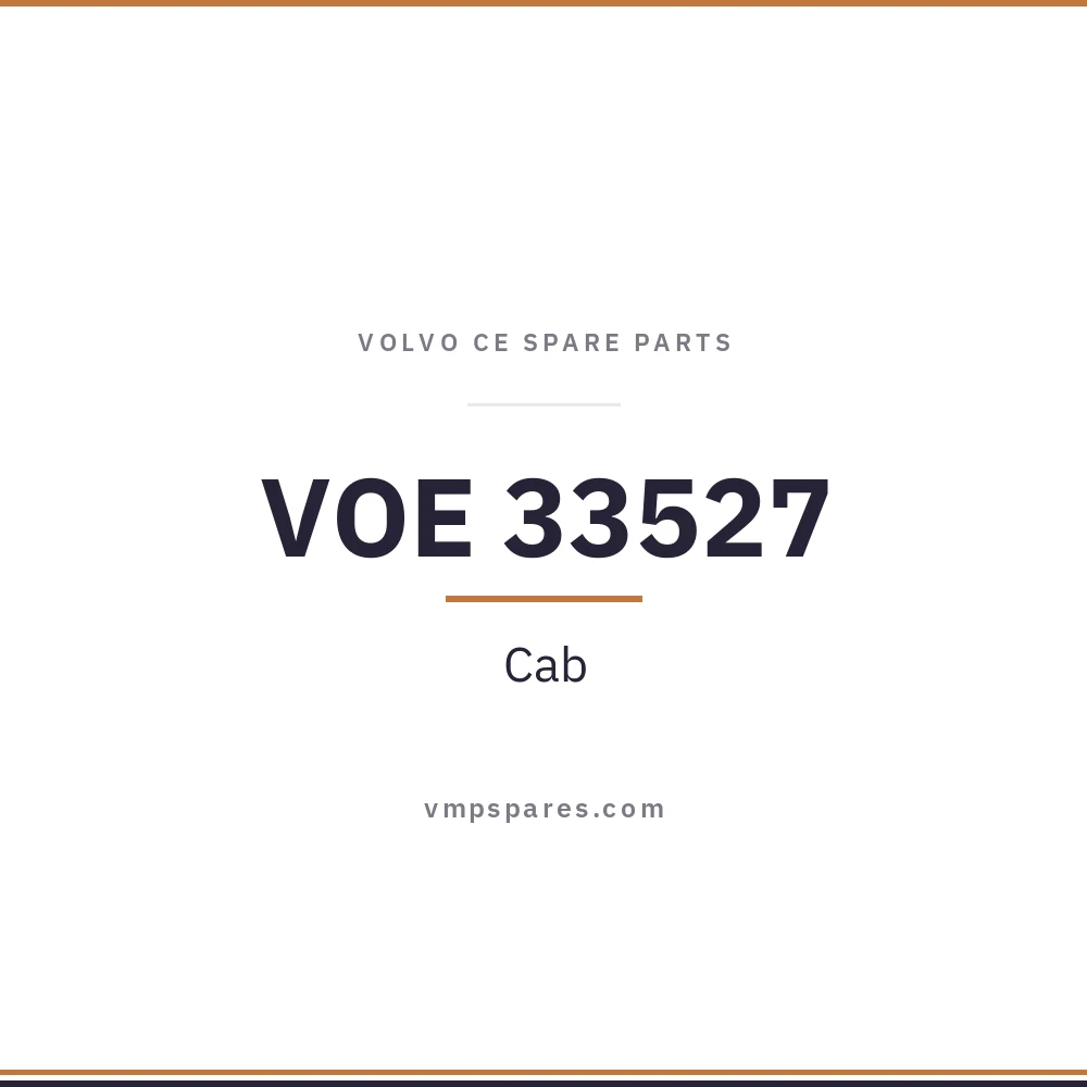 VOE 33527 – Cab