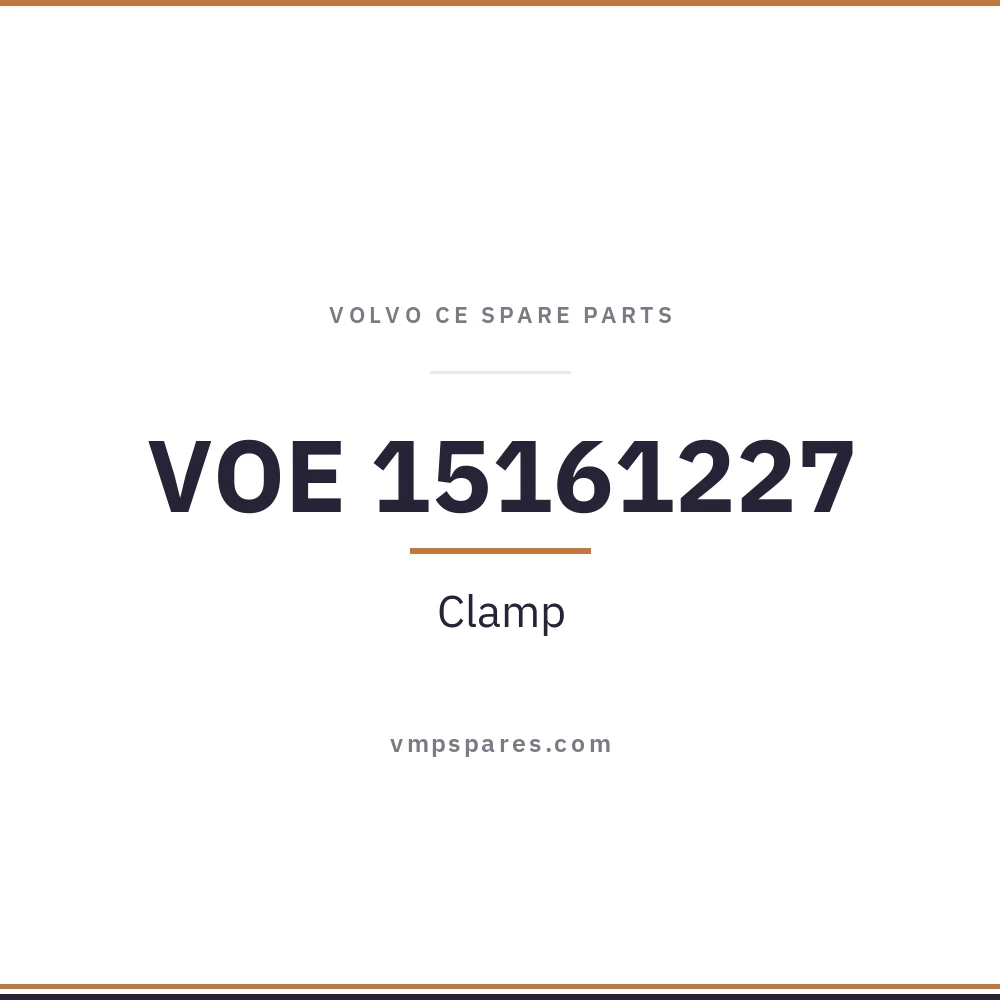 VOE 15161227 – Clamp
