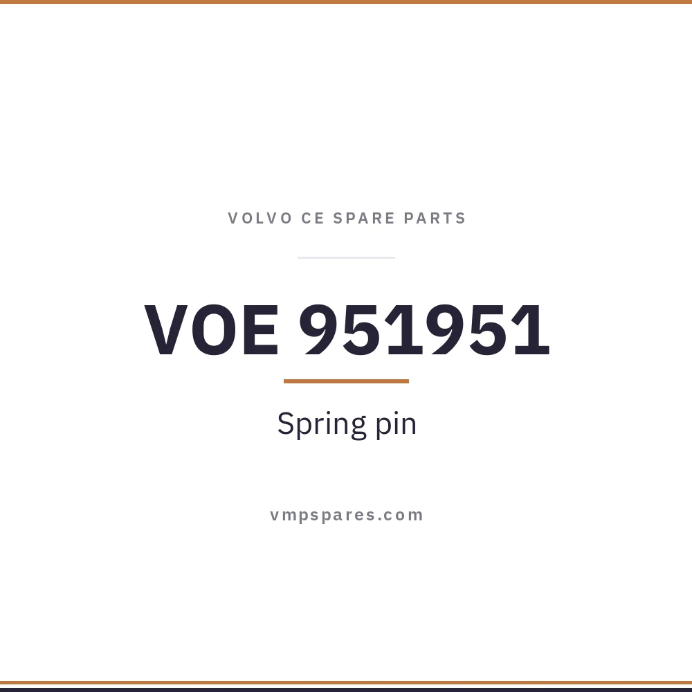 VOE 951951 – Spring pin