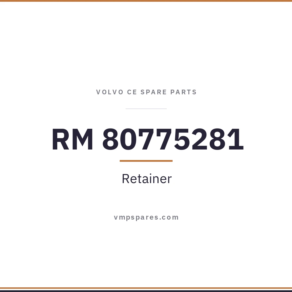 RM 80775281 – Retainer