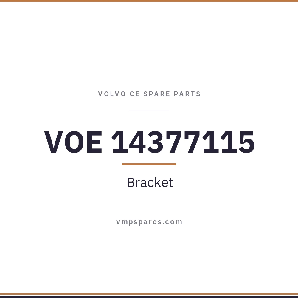 VOE 14377115 – Bracket