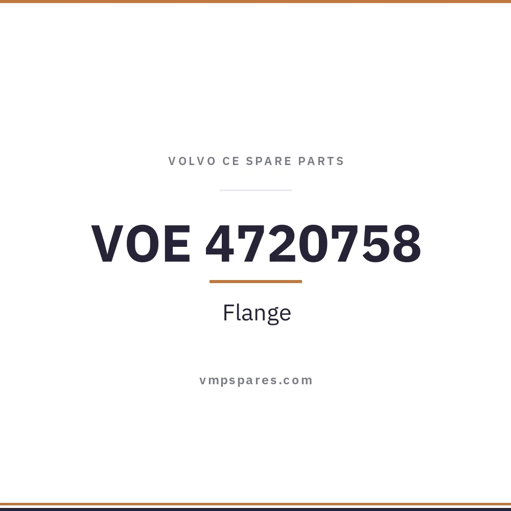 VOE 4720758 – Flange