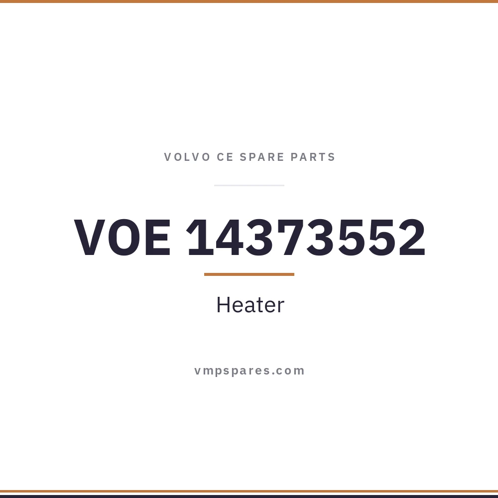 VOE 14373552 – Heater