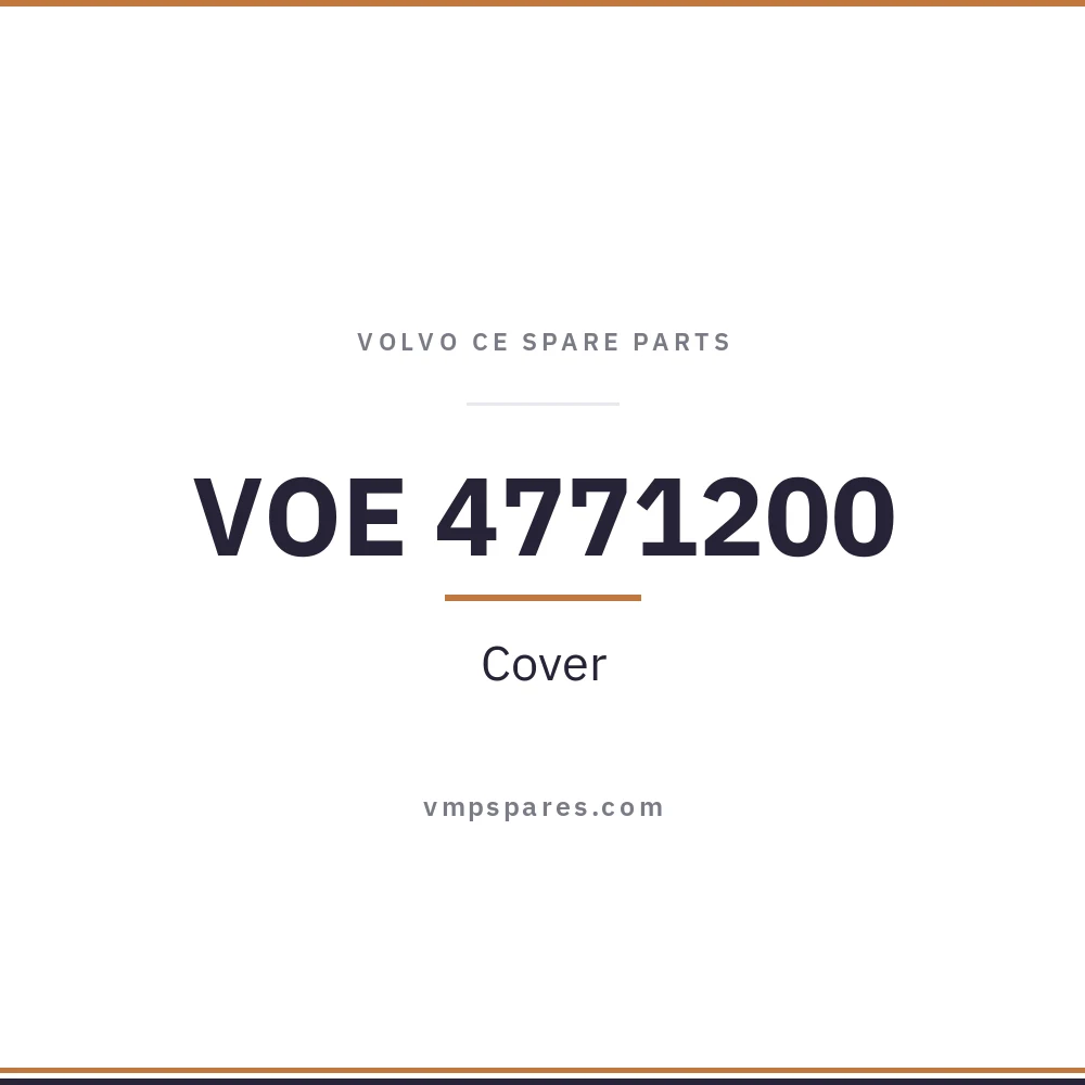 VOE 4771200 – Cover