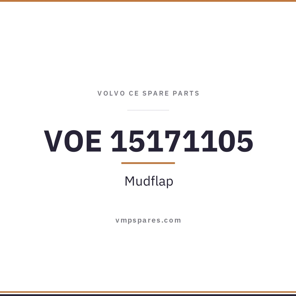 VOE 15171105 – Mudflap