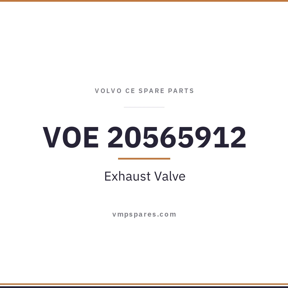 VOE 20565912 – Exhaust Valve