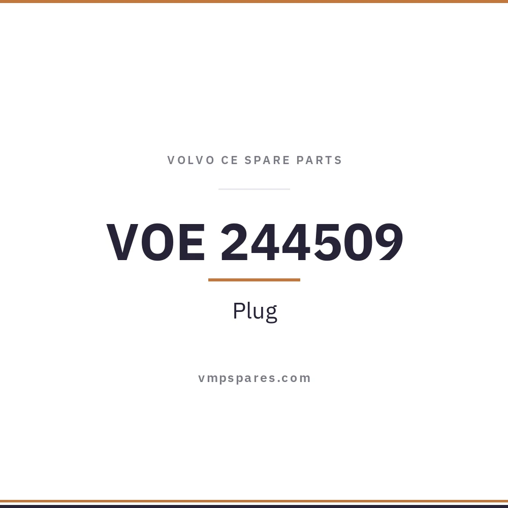 VOE 244509 – Plug
