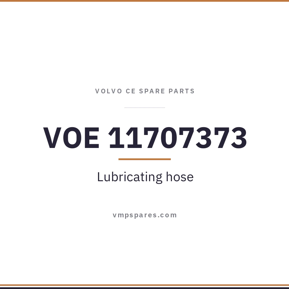 VOE 11707373 – Lubricating hose