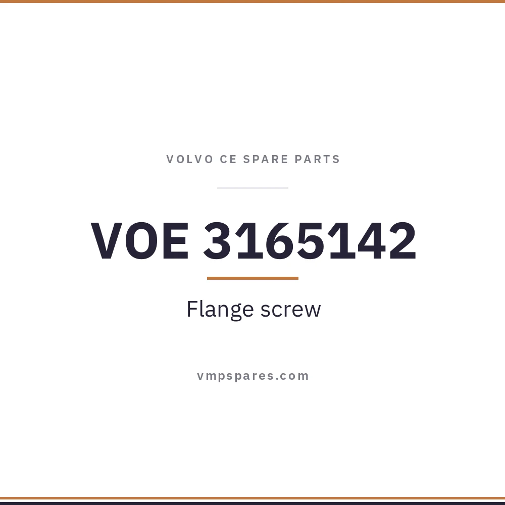 VOE 3165142 – Flange screw