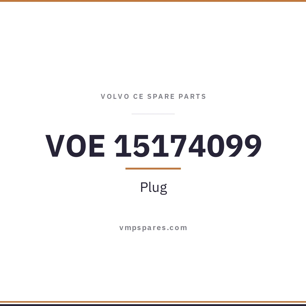 VOE 15174099 – Plug