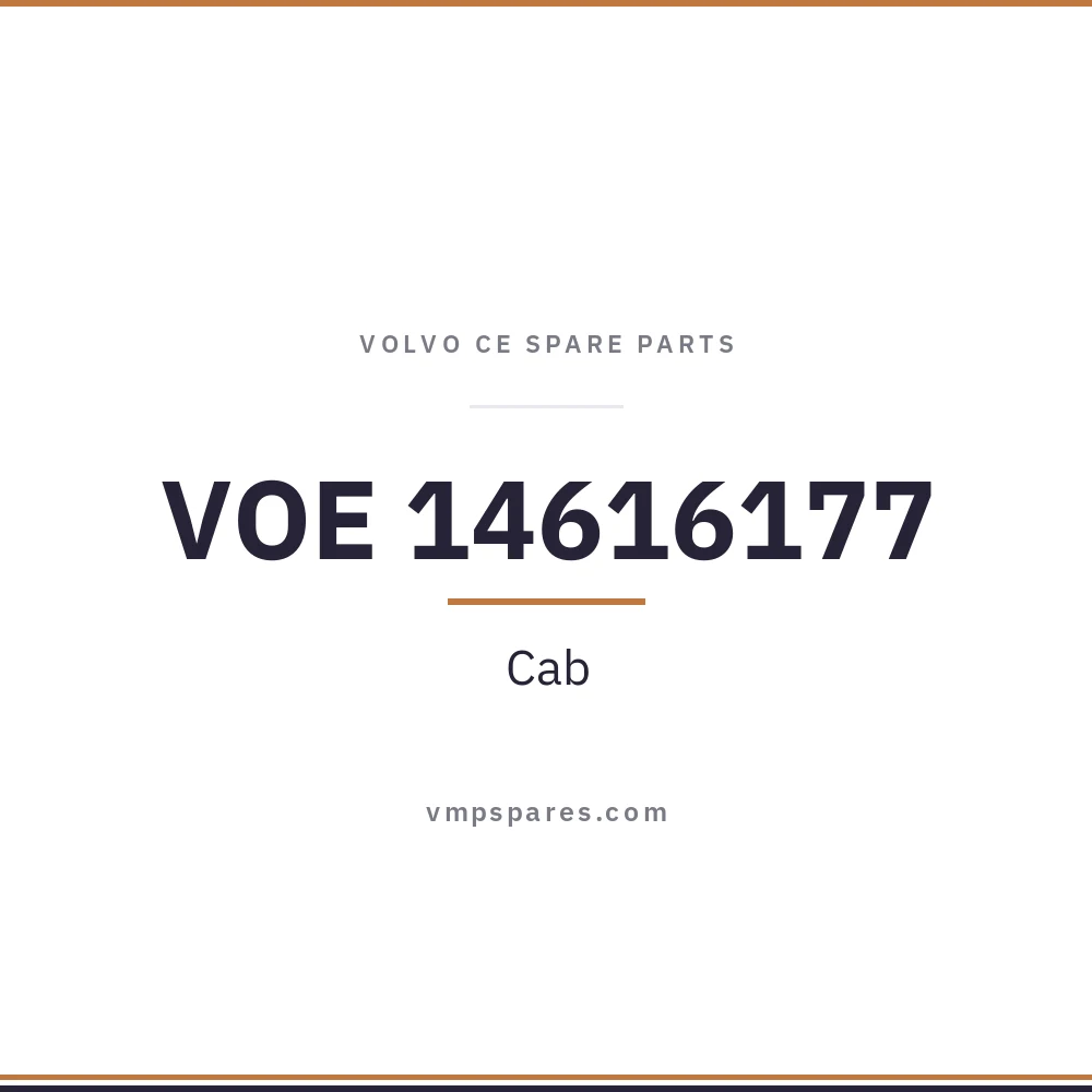 VOE 14616177 – Cab