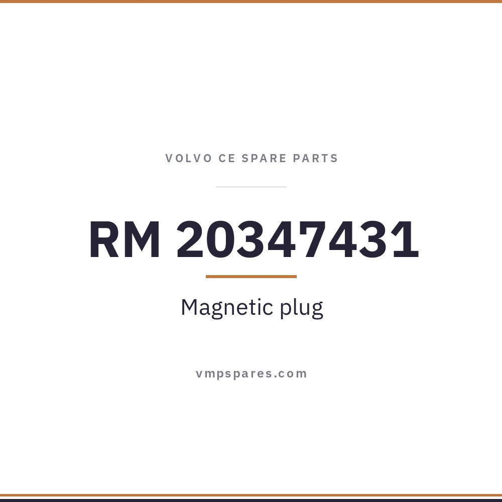 RM 20347431 – Magnetic plug
