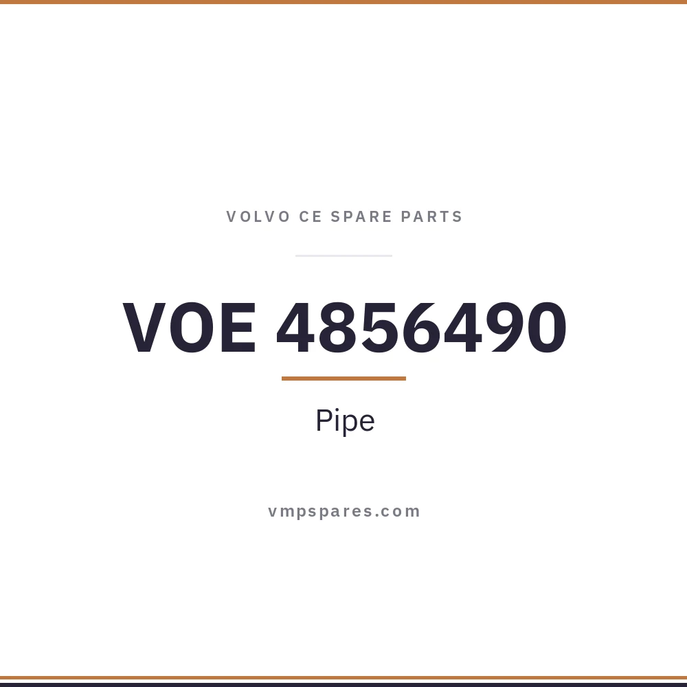 VOE 4856490 – Pipe