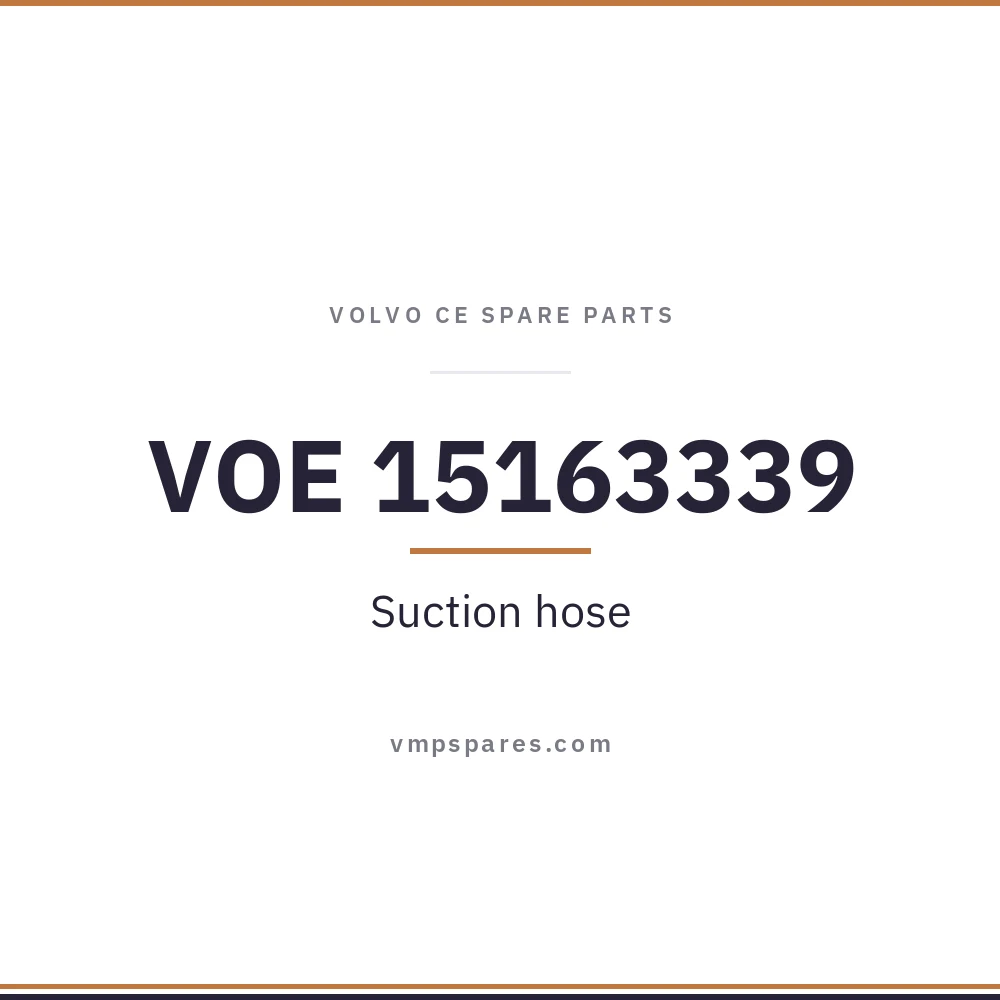 VOE 15163339 – Suction hose