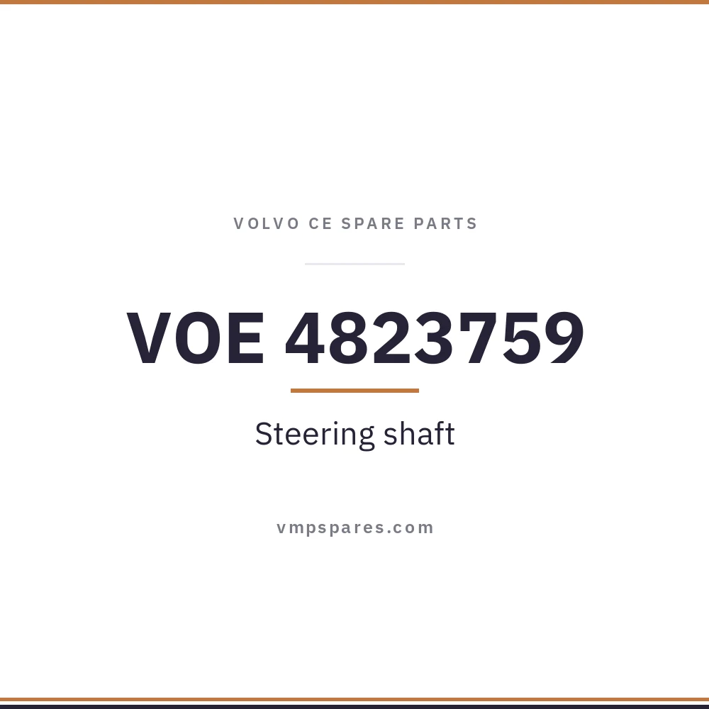 VOE 4823759 – Steering shaft