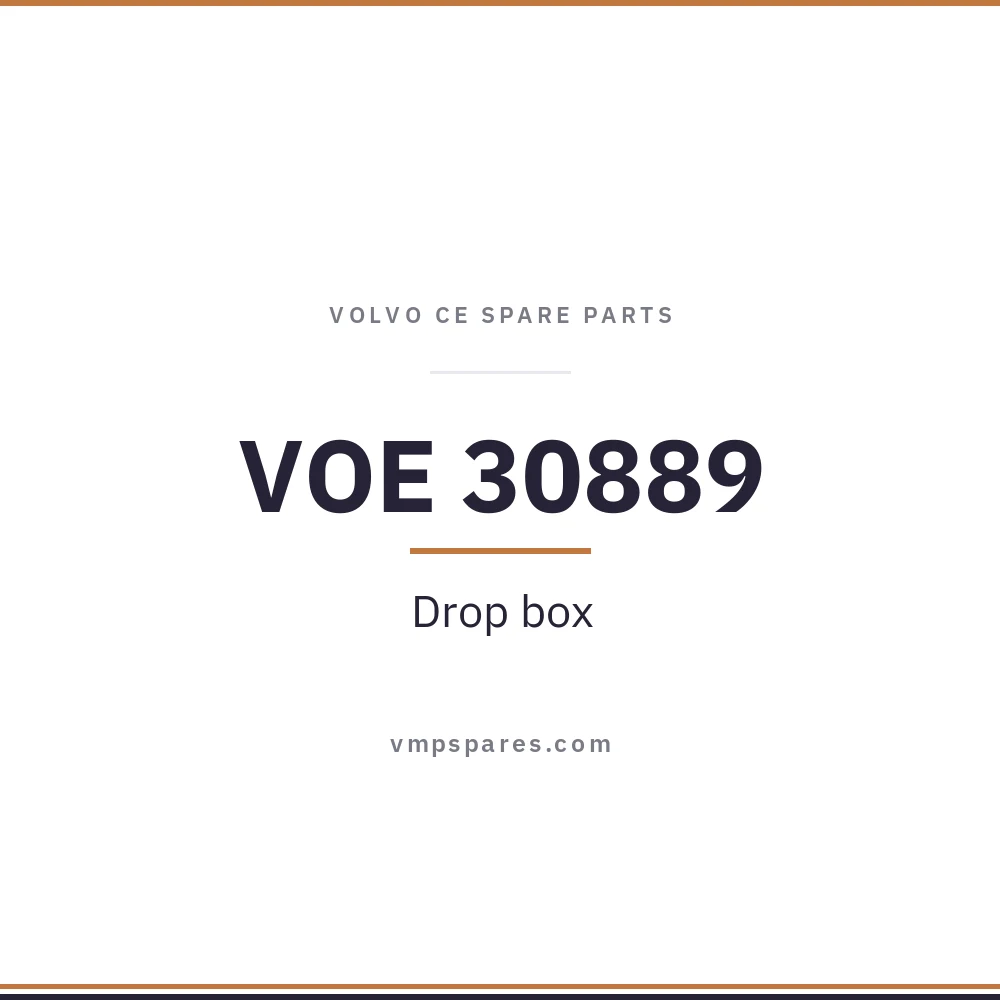 VOE 30889 – Drop box