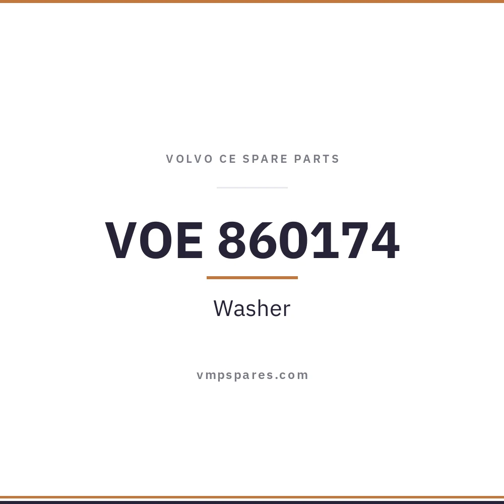 VOE 860174 – Washer